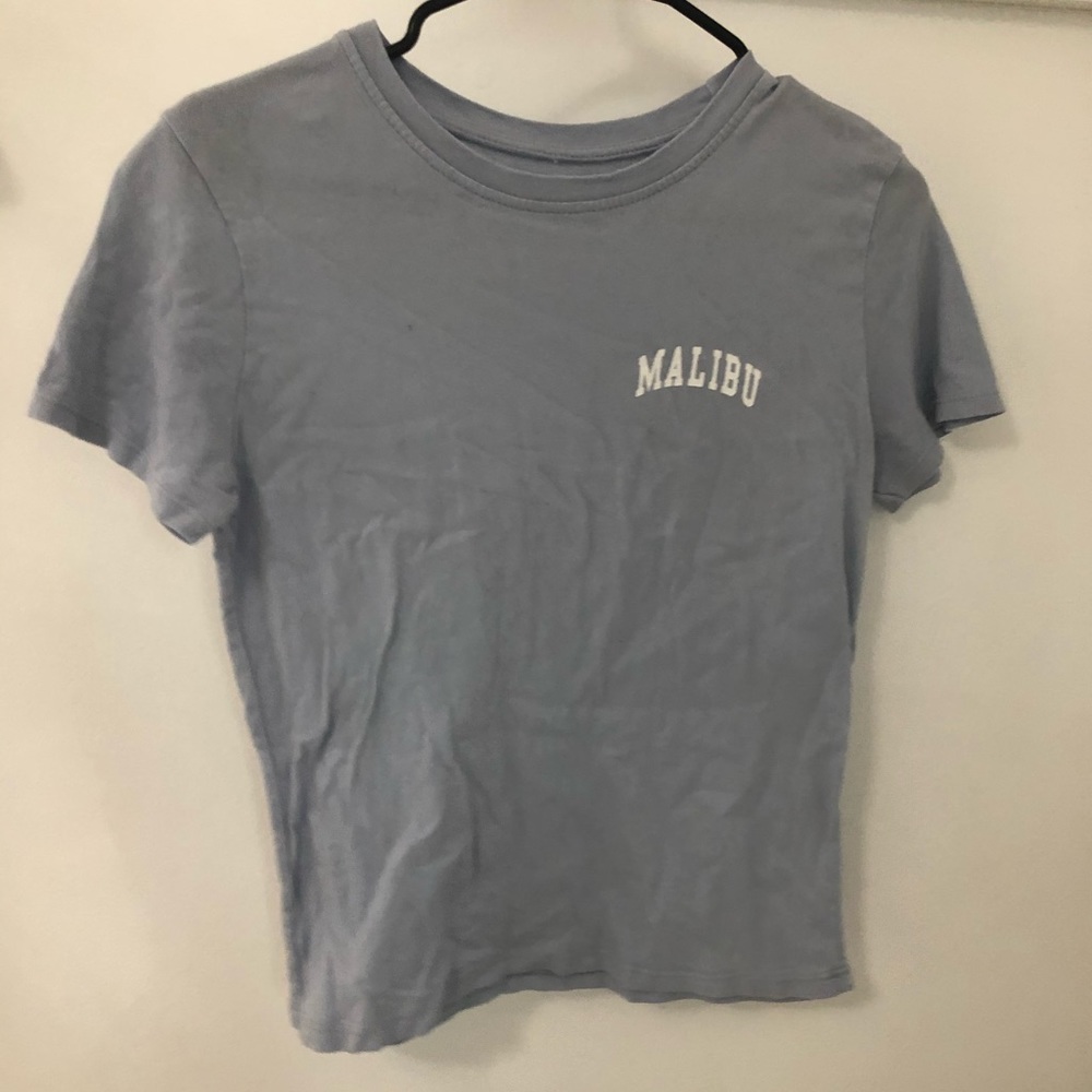 Brandy Melville Malibu blue shirt